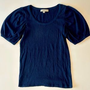 LOFT Blue Top Size Small